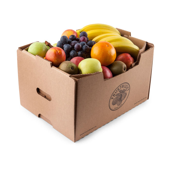 Frukt i låda